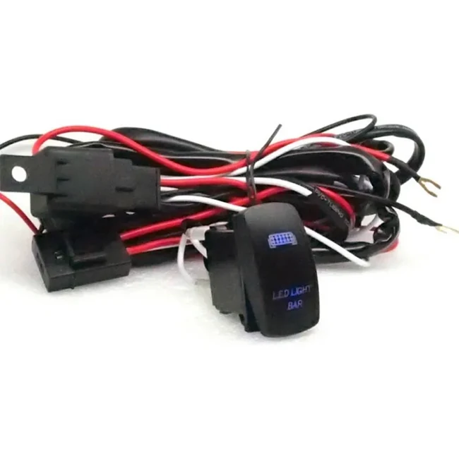 Rocker Switch Wiring Loom For Trucks ATV And Trailers - Garfour view 3