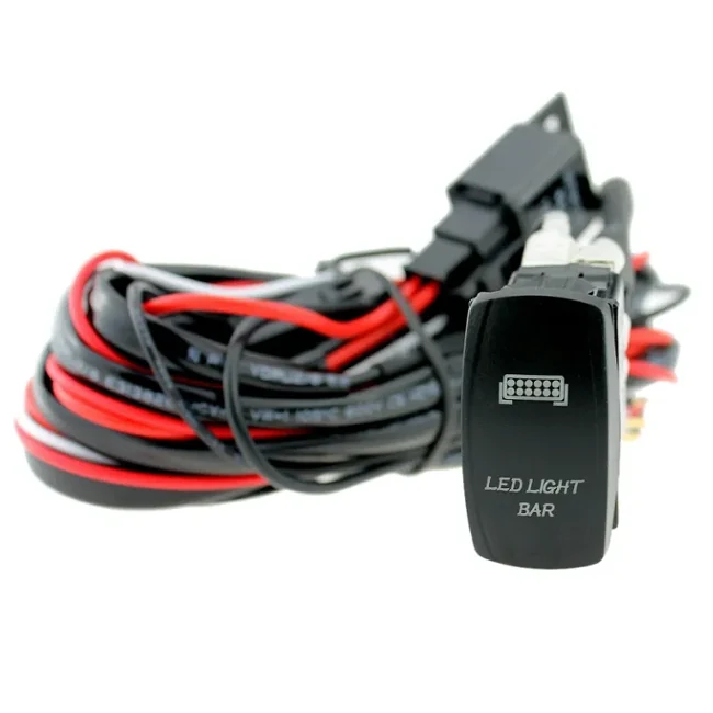 Rocker Switch Wiring Loom For Trucks ATV And Trailers - Garfour view 1