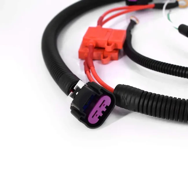 Dual Electric Fan Upgrade Wiring Harness For GM Trucks - Garfour view 4