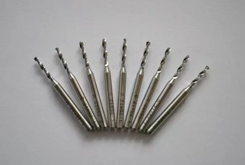 Micro diameter PCB drill bits