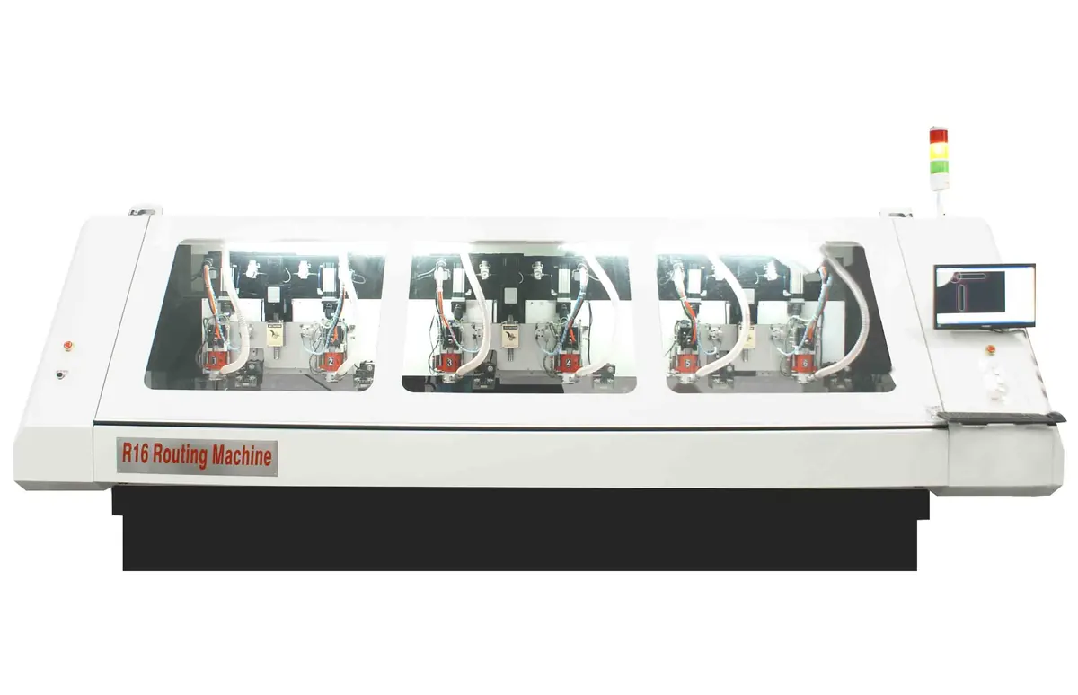 PCB CNC Routing Machine built by DLCNC
