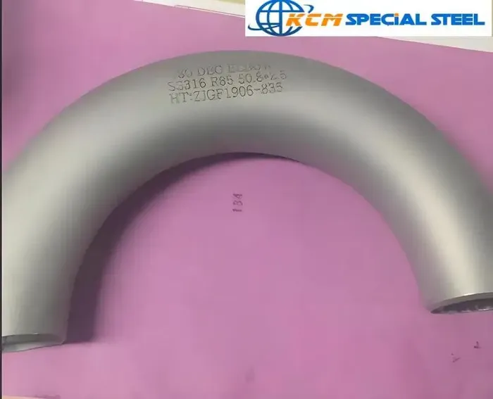 Stainless Steel 180 Degree Elbow-316 Stainless Steel Butt Weld Elbow