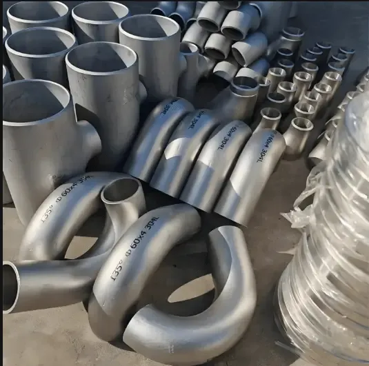 316L stainless steel pipe fittings butt weld type