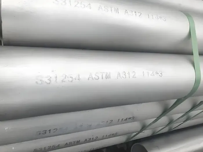 Fast Delivery 254SMO Stainless Steel Pipe UNS S31254 1.4547
