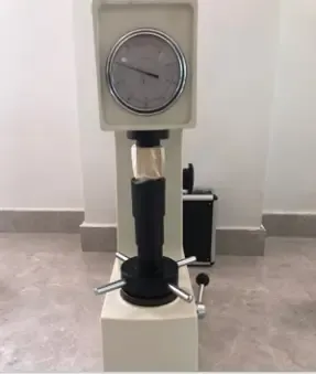 Rockwell hardness test machine