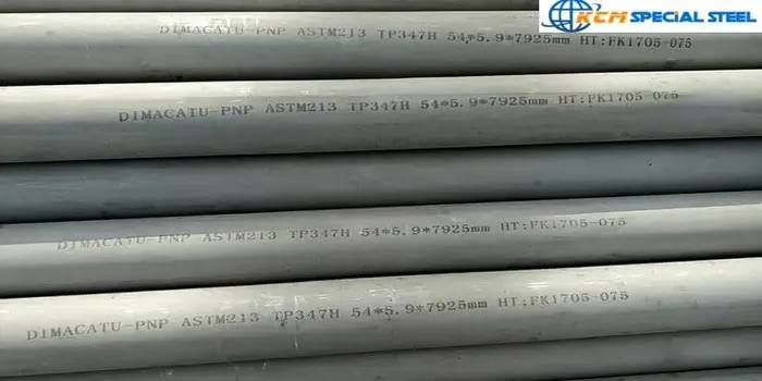 ASTM A213 TP347H Stainless Steel Pipe To Mexico 54*5.9*7925mm length