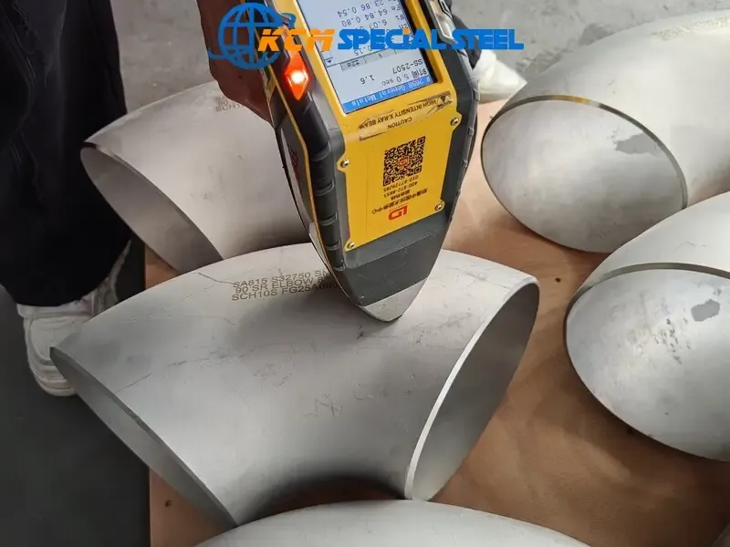ASTM A815 UNS S32750 Super Duplex Steel Elbow