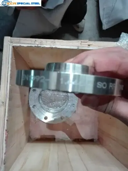 1.4462 Duplex Steel Flange to Qatar