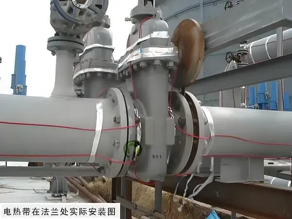 Install stainless steel flanges for power plants