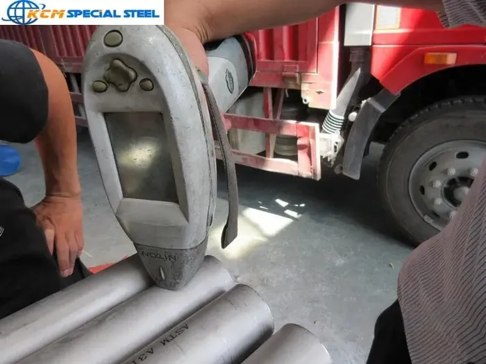 316ti Stainless Steel Pipe/Tube PMI Inspecting