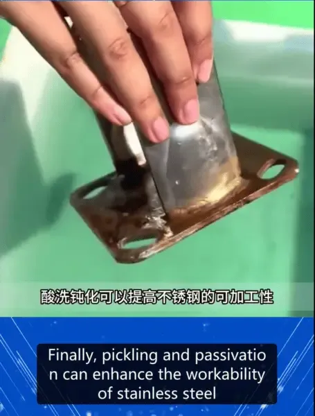 Pickling/Passivation Boost Stainless Steel Performance enhance the workability