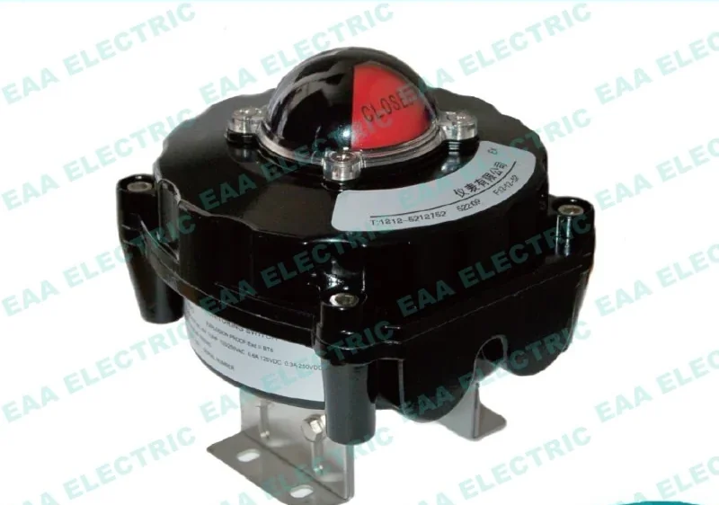 Model 410B limit switch accessory for electro pneumatic positioner front angle view