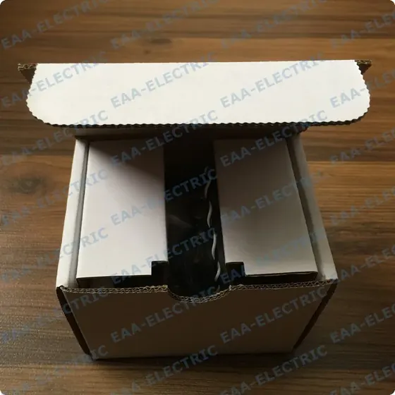 500X I/P transducer pneumatic ports and adjustment controls detail