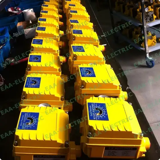 OEM Case 2-YT1000: YT1000L and YT1000R valve positioners produced for an OEM customer