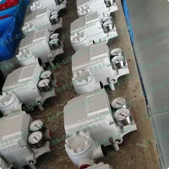 OEM Case 7-YT1000: YT1000L and YT1000R valve positioners produced for an OEM customer