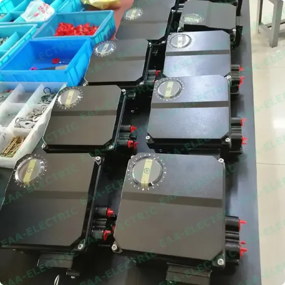 OEM Case 8-NE724: NE724 valve positioners produced for an OEM customer