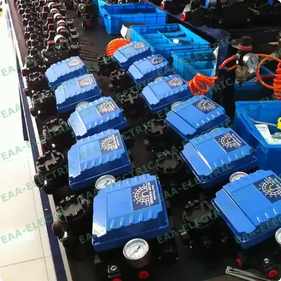 OEM Case 9-YT1000: YT1000L and YT1000R valve positioners produced for an OEM customer