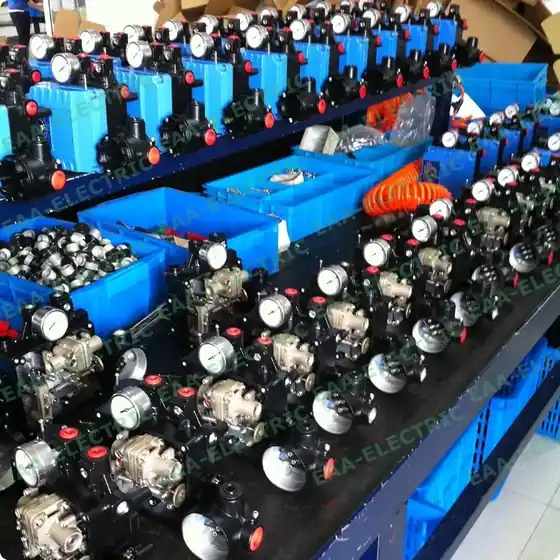 OEM Case 10-YT1000: YT1000L and YT1000R valve positioners produced for an OEM customer