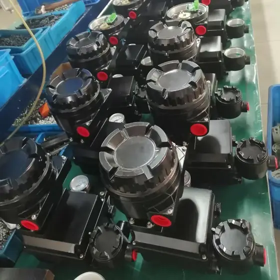 OEM Case 14-YT1000: YT1000L and YT1000R valve positioners produced for an OEM customer