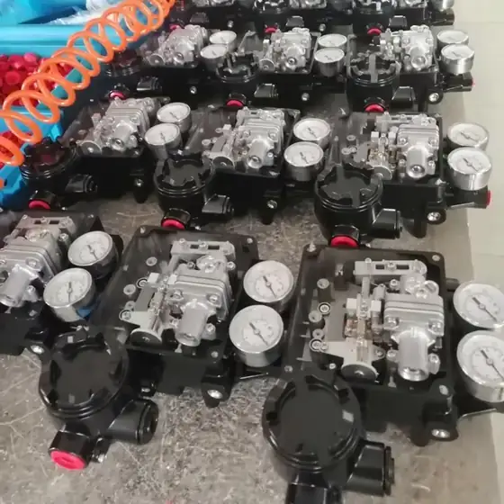 OEM Case 16-YT1000: YT1000L and YT1000R valve positioners produced for an OEM customer