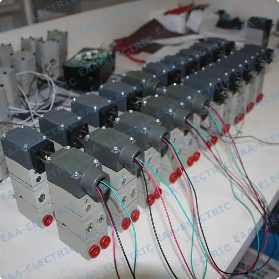 OEM Case 7-T1500: T1500 electro pneumatic transducers produced for an OEM customer