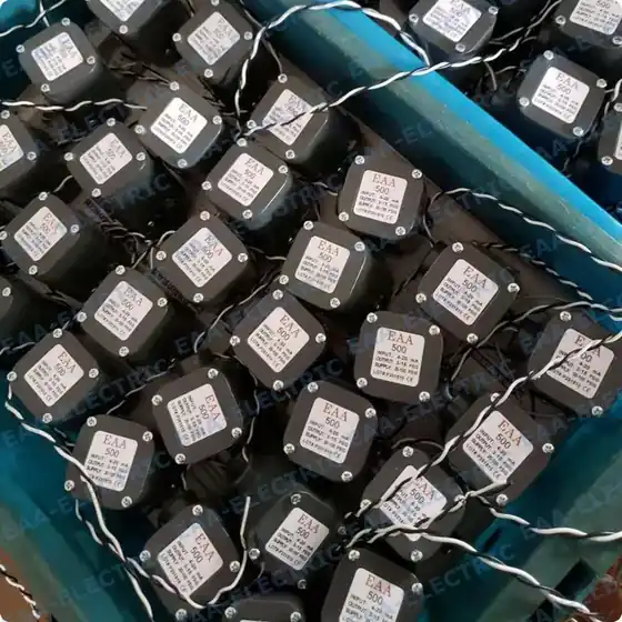 OEM Case 9-500X: 500X electro pneumatic transducers produced for an OEM customer