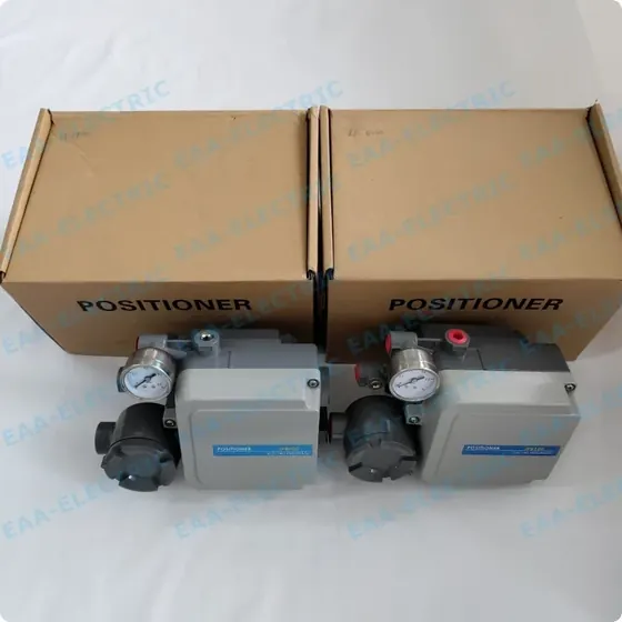 IP8000 valve positioner terminal and internal adjustment mechanism