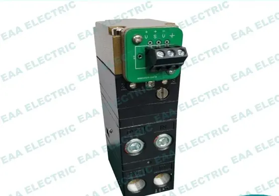 TT7800 electro pneumatic transducer overall view showing compact enclosure