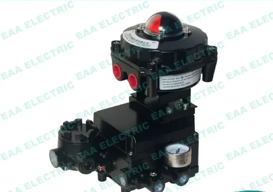 YT1000R electro pneumatic rotary valve positioner assembly with PTM and 410B limit switch box