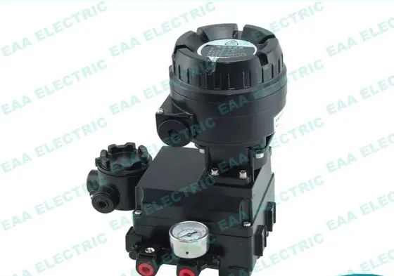 YT1000R electro pneumatic rotary valve positioner with external PTM module