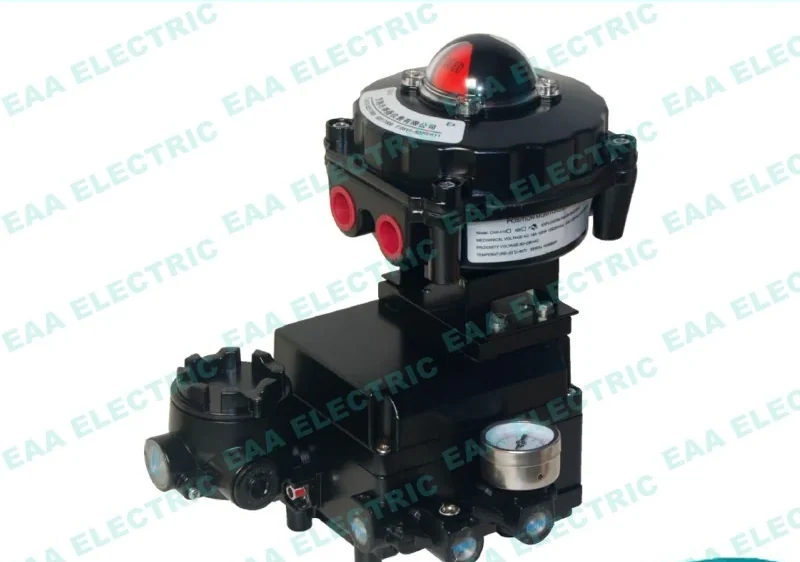 YT1000R electro pneumatic rotary valve positioner assembly with PTM and 410B limit switch box