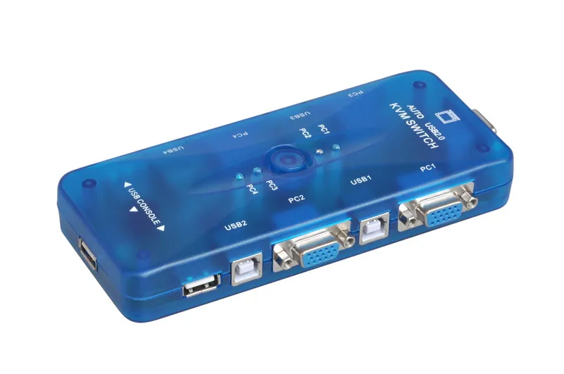 4 port KVM switch
