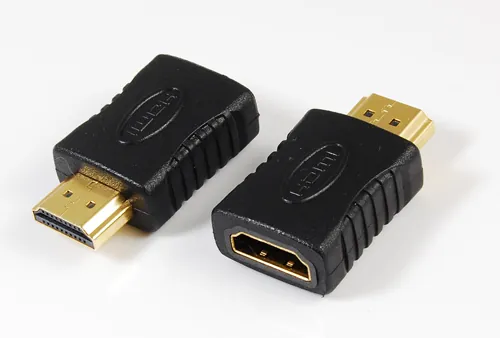 HDMI male to HDMI female adaptor