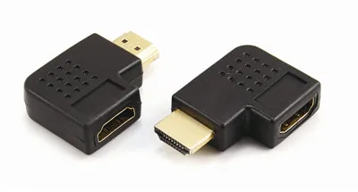 HDMI female to HDMI male adaptor,90°angle type