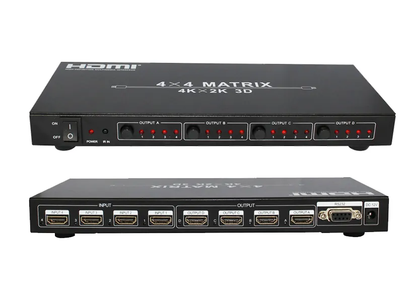 HDMI Matrix 4 x 4 Support 4K*2K