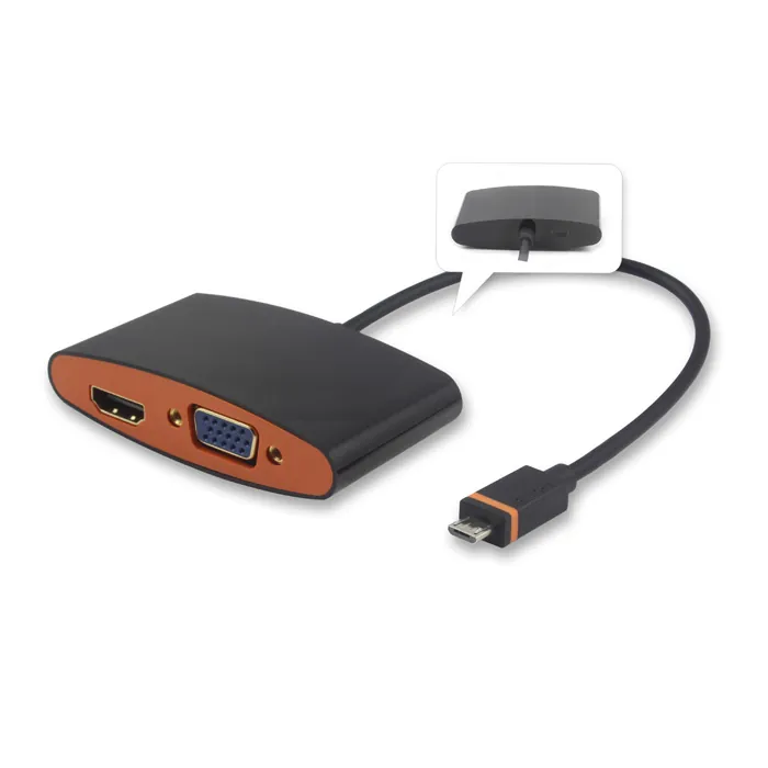 MyDP to HDMI+VGA Adapter