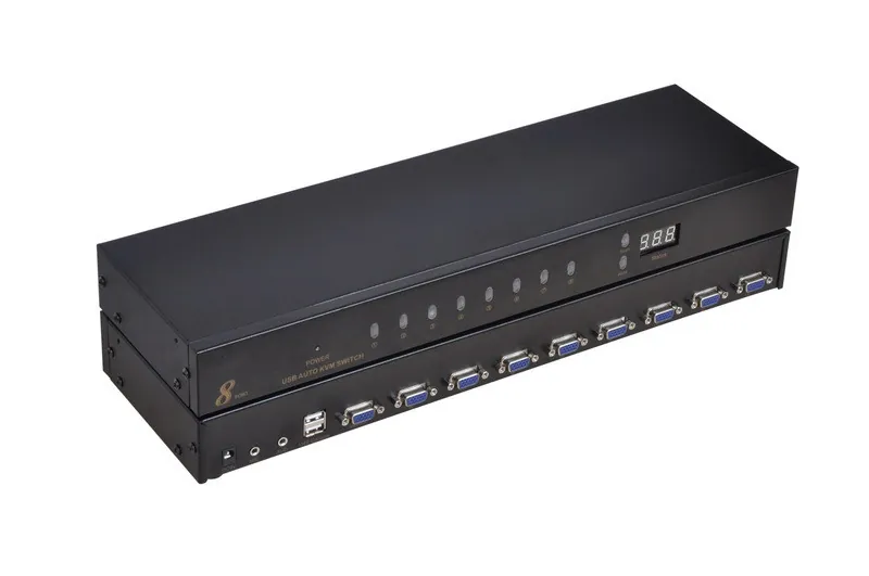 8 Port USB KVM Auto Switch