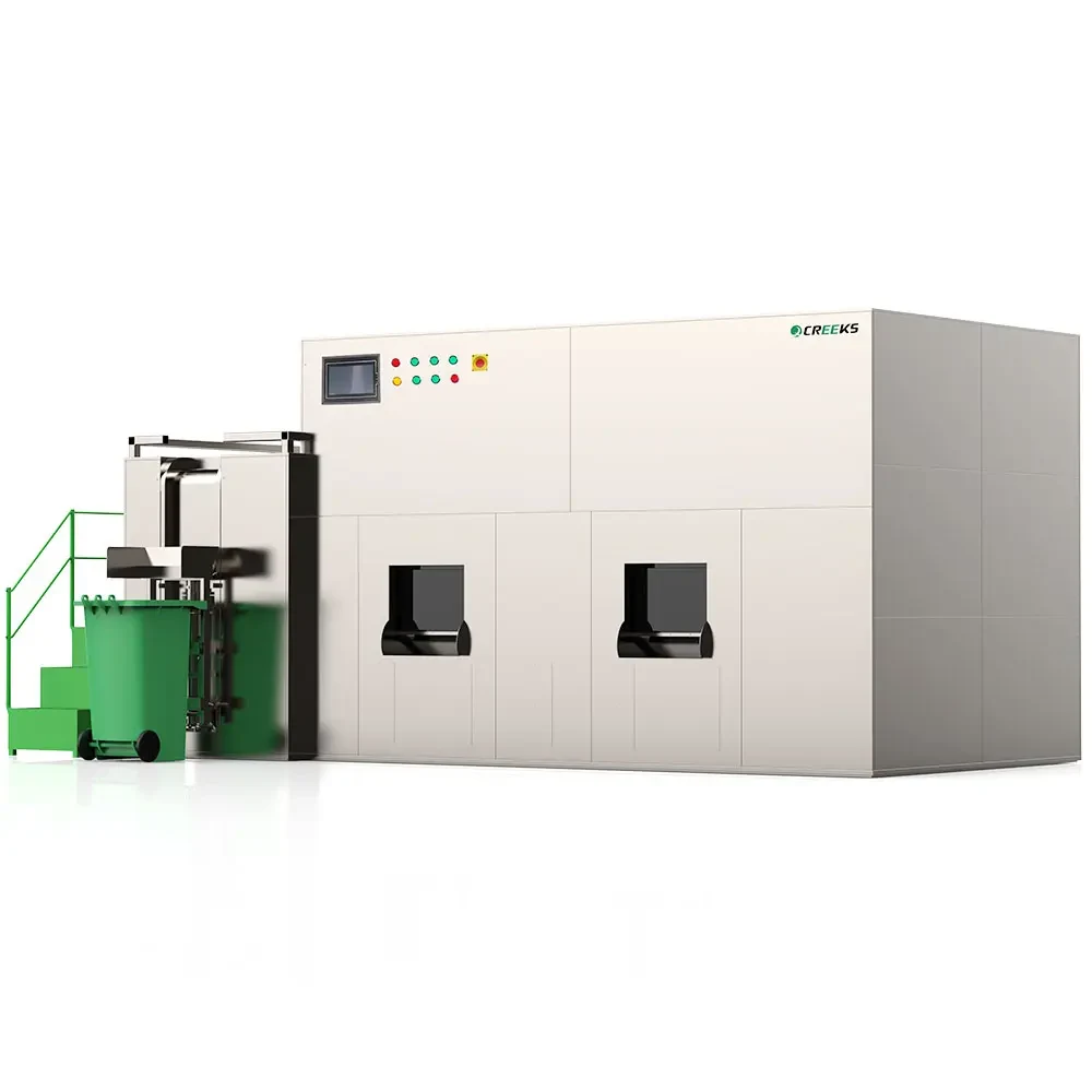CR-5000 Composting System - 5000 kg/day composting system for municipal and industrial plants