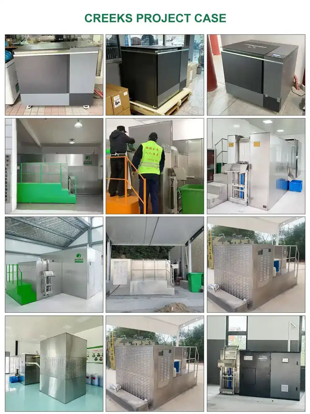 Creeks project cases
