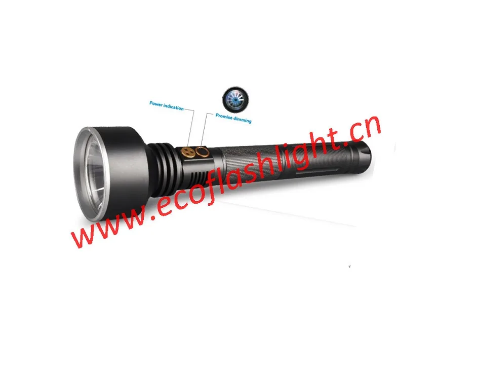 10W Aluminium Flashlight — ECO-SC1310CRD-10W LED light made by Ecogreen International Co., Ltd