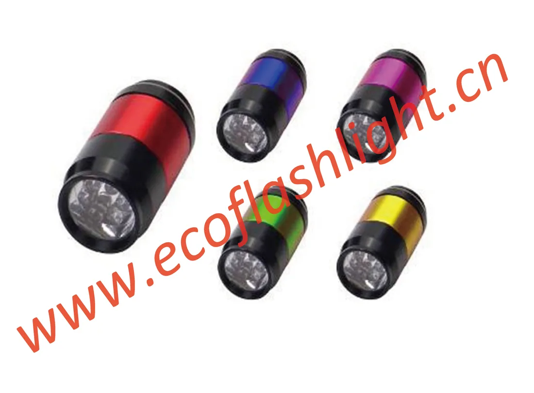 Cylinder Shape Flashlight — ECO-YDS6L005 LED light made by Ecogreen International Co., Ltd