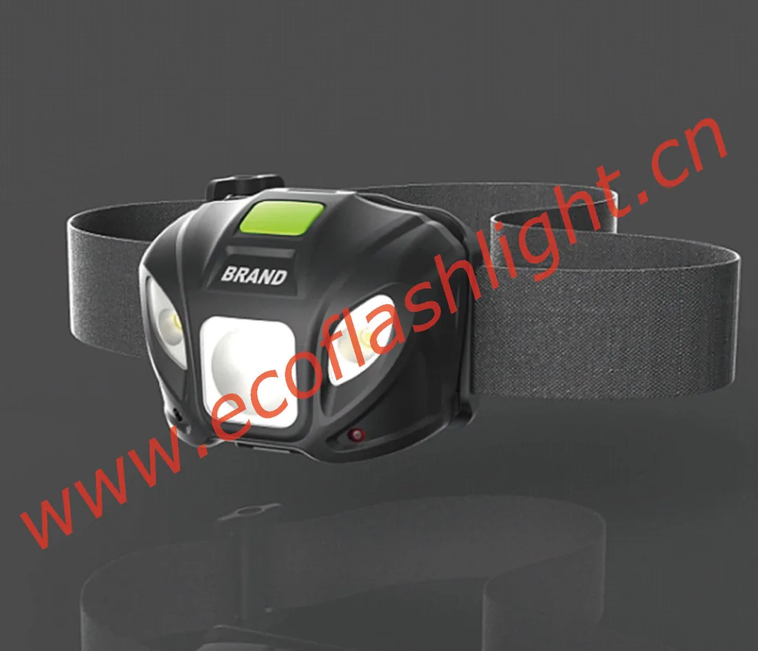LED Sensor Headlight — ECO938CRD-3W LED light made by Ecogreen International Co., Ltd