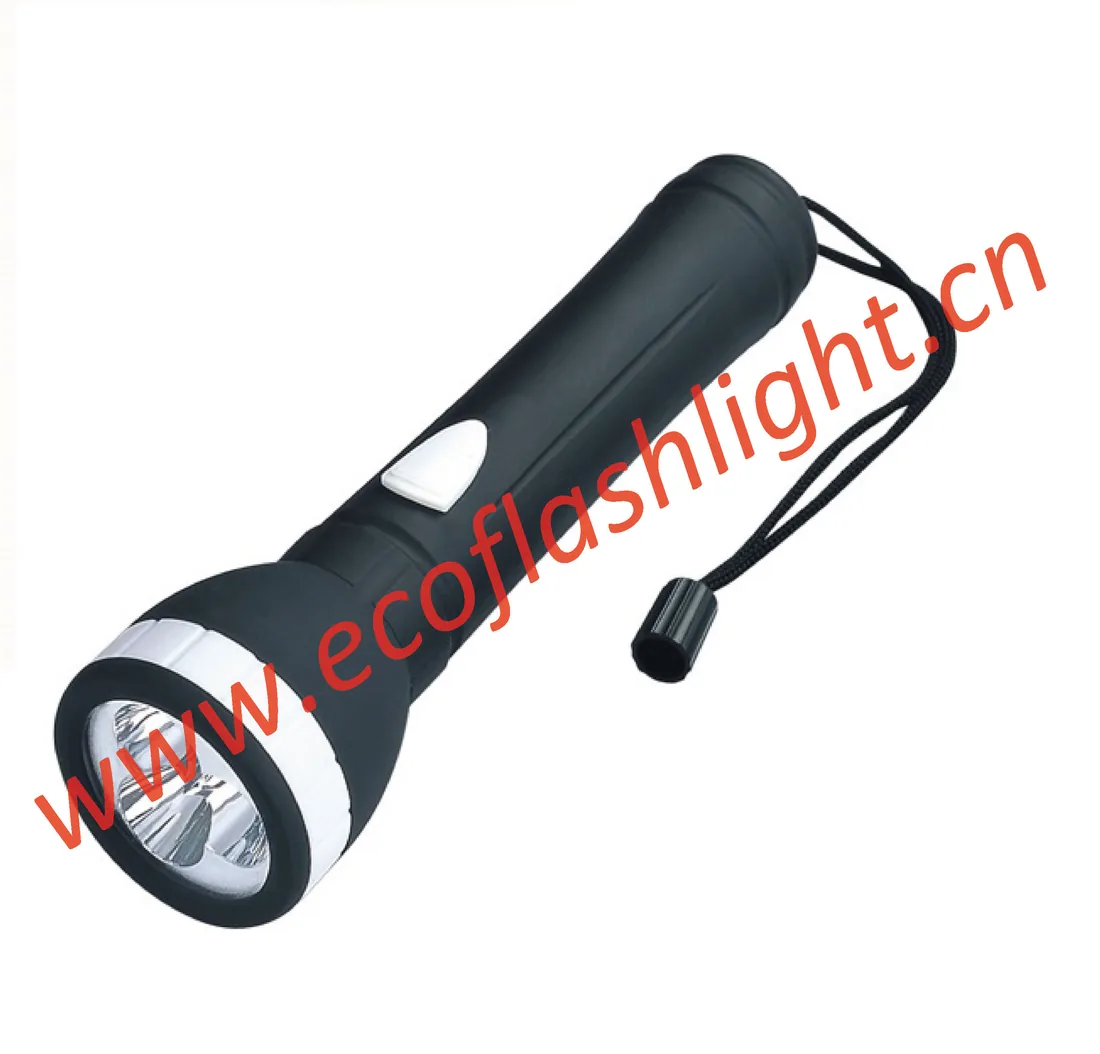 Plastic Flashlight — ECO-506-3C LED light made by Ecogreen International Co., Ltd