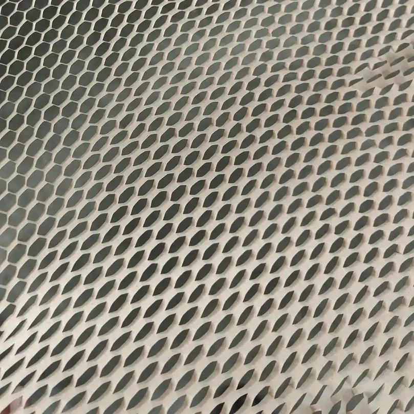 Honeycomb paper detail