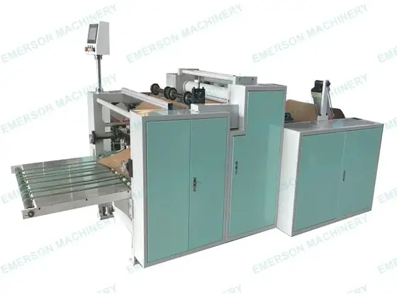 High Speed Fanfold Kraft Paper Folding Machine Model 800 - main unit