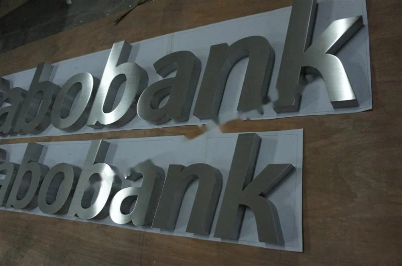 Sign letters of this construction on the workshop bench