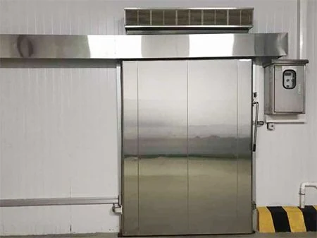 Electric Sliding Cold Storage Door — cold room doors manufactured by Howcool
