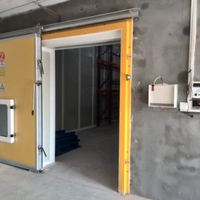 Electric Sliding Cold Storage Door — photograph 4