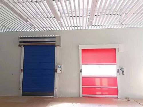 High-Speed Roll-Up Door — cold room doors manufactured by Howcool