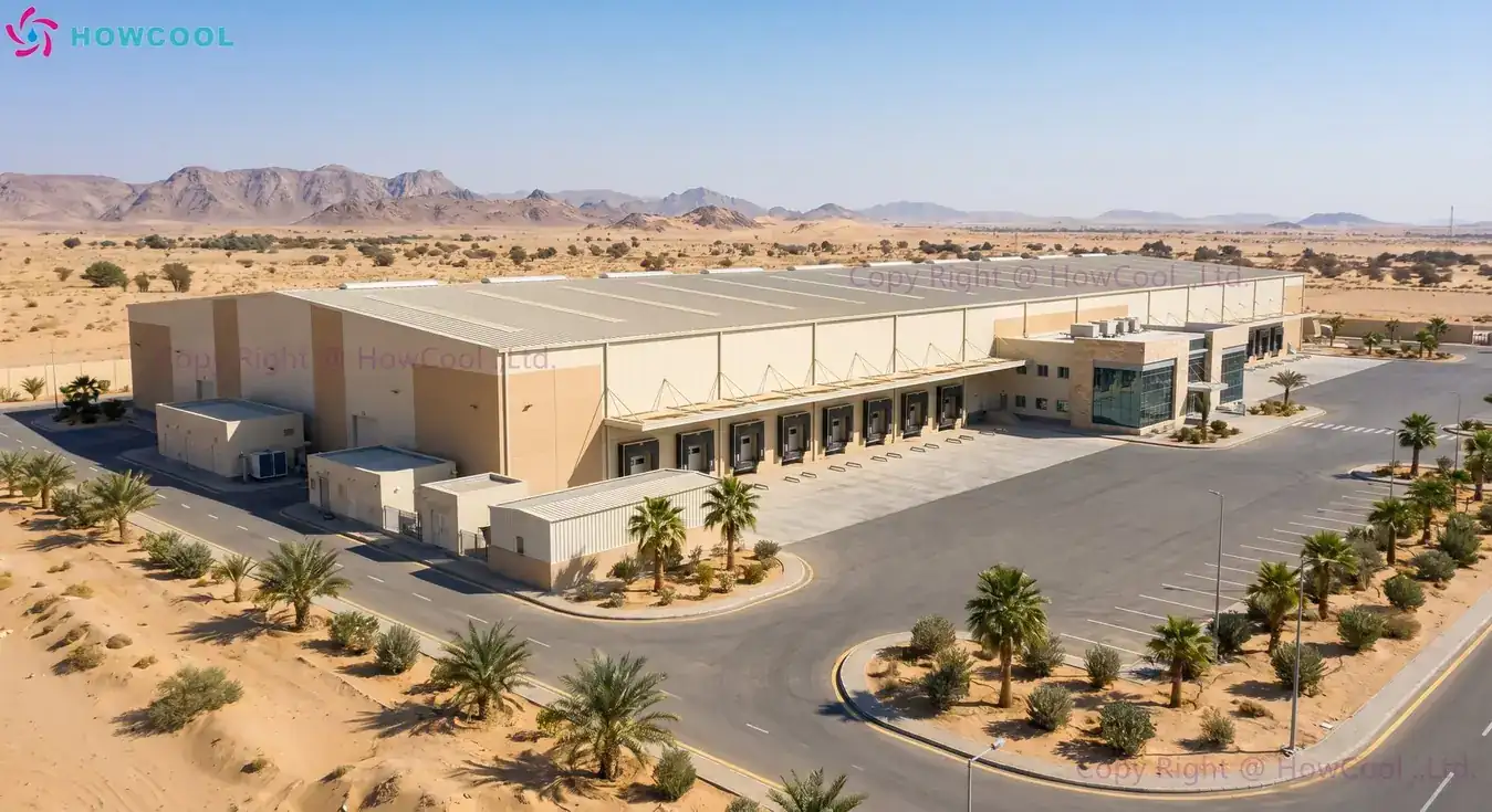 Pharmaceutical and Special Cold Rooms — Howcool cold storage project photograph